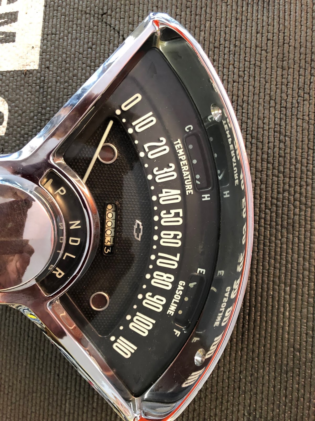 Marks Vintage Speedometers And Gauges 1955 1956 Chevrolet Bel Air