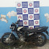 Polícia Militar recupera moto com restrição de furto/roubo em Coronel João Sá/BA
