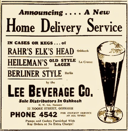 Oshkosh Beer: The Early Years of Oshkosh's Lee Beverage