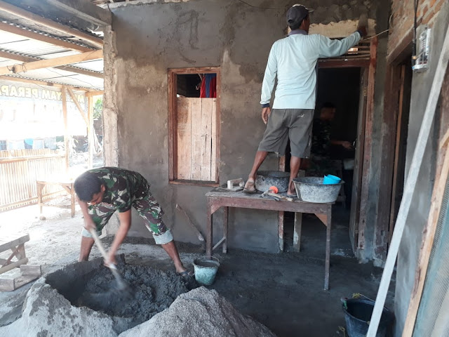 Rehab RLTH di TMMD Kodim Klaten Tinggal Empat Rumah Tahap Finising AKhir Rehab RLTH di TMMD Kodim Klaten Tinggal Empat Rumah Tahap Finising AKhir