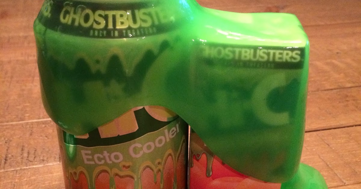 HiC Ghostbusters Movie Ecto Cooler, Ectoplasm In Your Juice Box