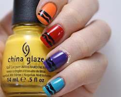 crayon nail acrylic
