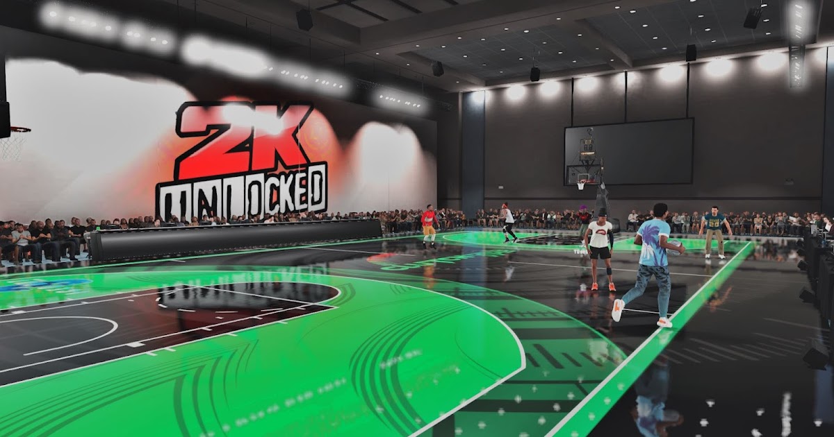 NBA 2K22 Clutch Time Arena Custom Mural by TGsoGood Shuajota NBA