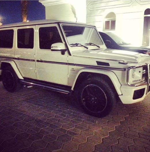 davido mercedes benz car