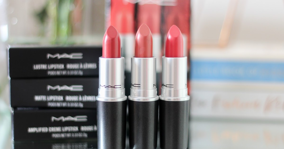 mac travel exclusive lipstick x 3
