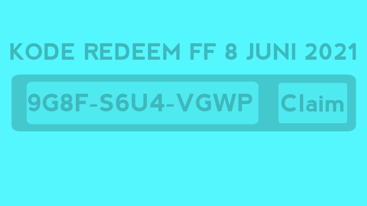 Redeem FF code June 8, 2021 Officially by Garena (still active)