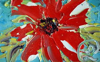 http://www.ebay.com/itm/Red-Daisy-Floral-Oil-Painting-on-Paper-Contemporary-Artist-France-2000-Now-/291658488150?ssPageName=STRK:MESE:IT