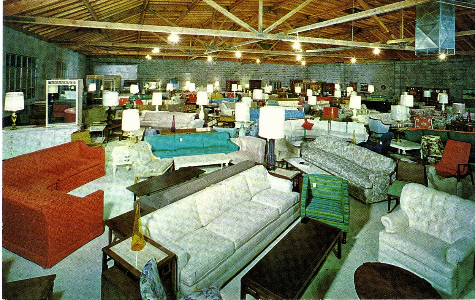 Tom McMoore Wholesale Furniture in North Hollywood Postcard San