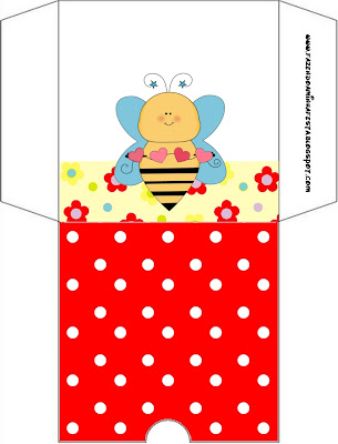 Imprimibles de abejas y flores. Funda de CD de abejas y flores.