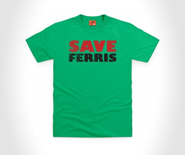 Ferris Bueller T Shirt - Save Ferris