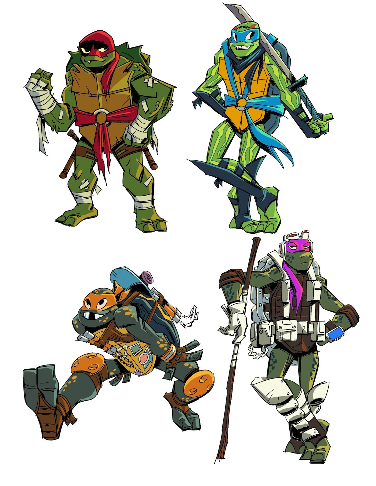 Rise Of The TMNT Concept Art