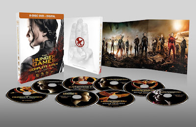 The Hunger Games Complete 4-Film Collection DVD Package