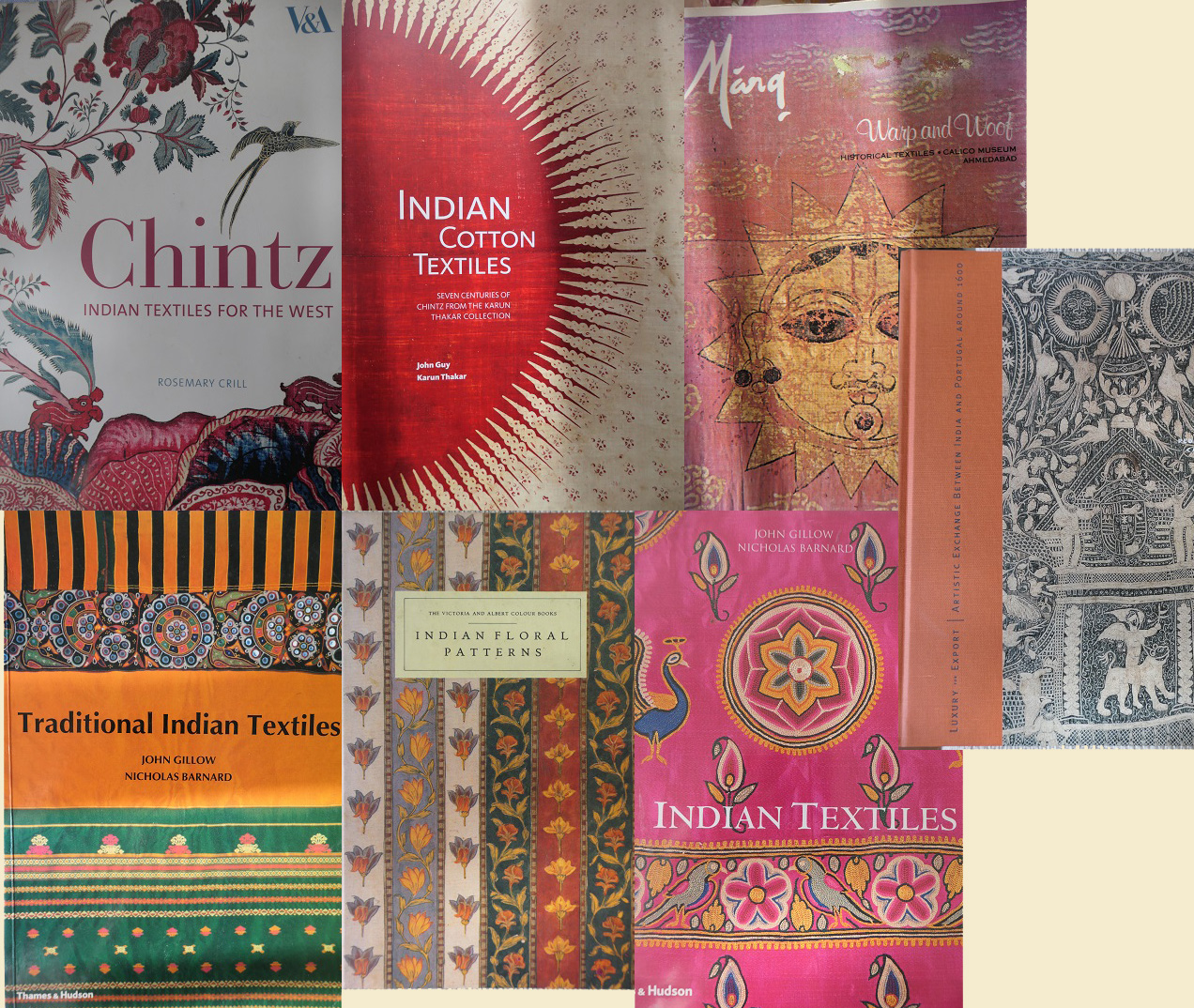 Celeste Goulding My Collection of Indian Textiles Books