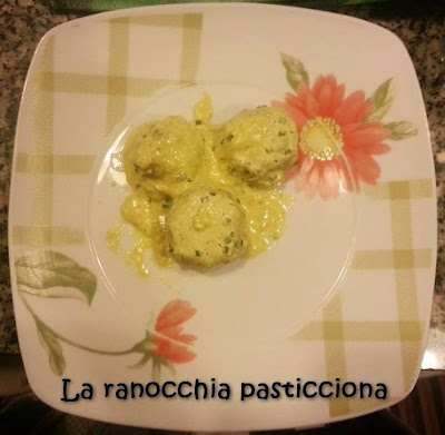 polpette di lenticchie in crema i yogurt