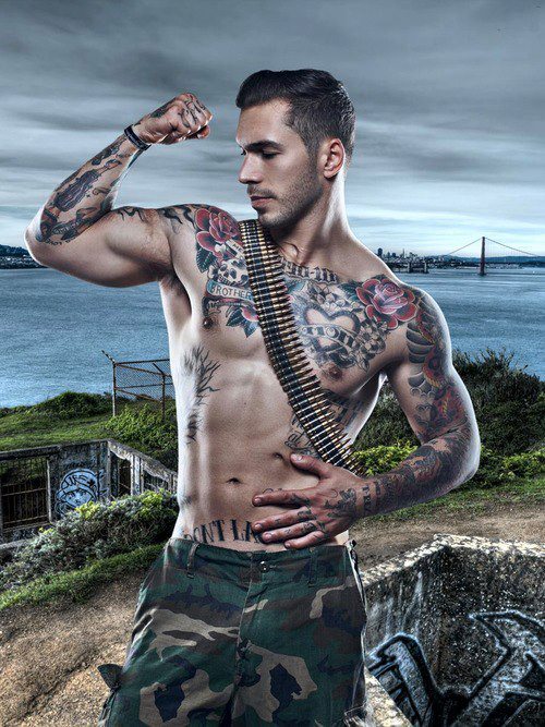 Hunks in Pictures Alex Minsky