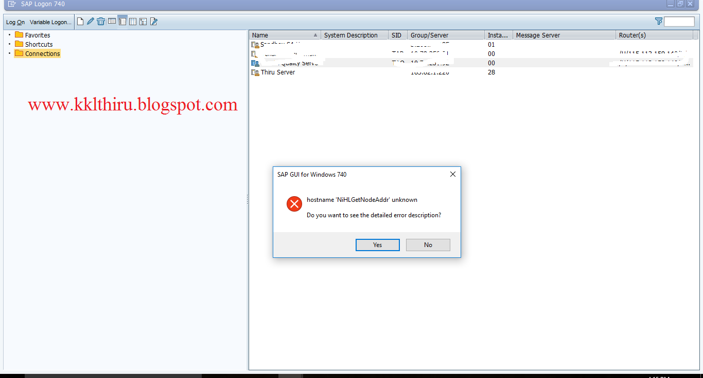 hostname 'NiHLGetNodeAddr' unknown error