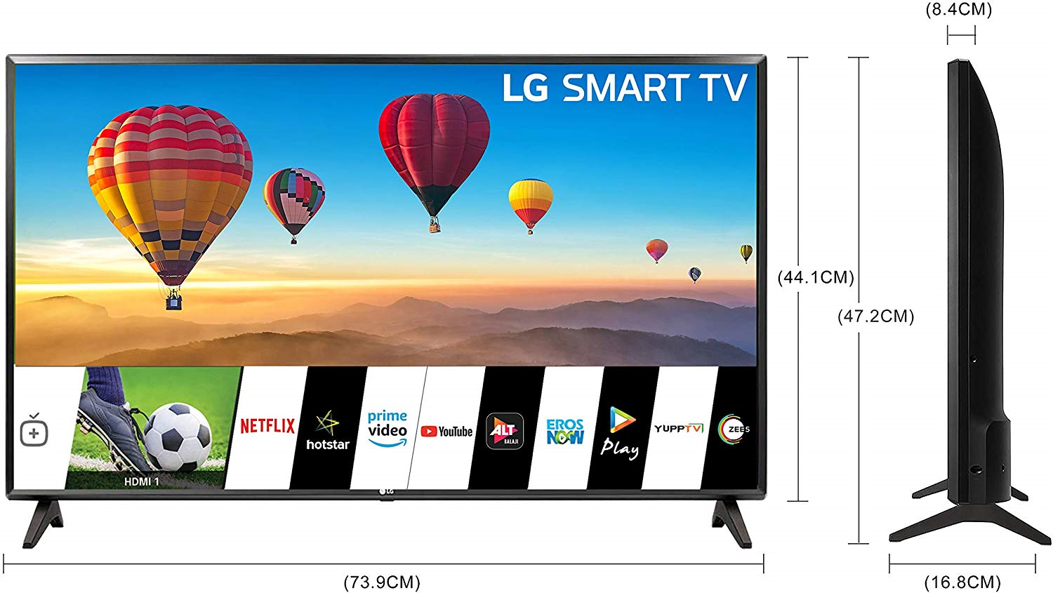 LG 80 cms 32 Inches HD Ready LED Smart TV 32LM560BPTC with IPS Display