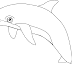 Desenhos de golfinhos para colorir