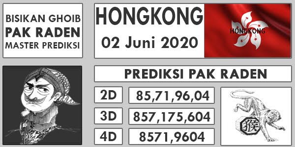 Prediksi Togel Hongkong Selasa 02 Juni 2020 - PREDIKSI PAK RADEN