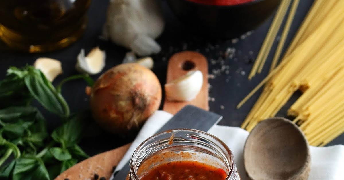 Sauce Napolitaine pour les pâtes et pizzas / Petit Bec Gourmand