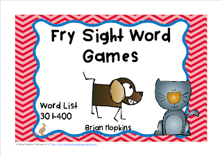 https://www.teacherspayteachers.com/Product/Fry-Sight-Word-Board-Games-No-Prep-400-Word-List-1736916