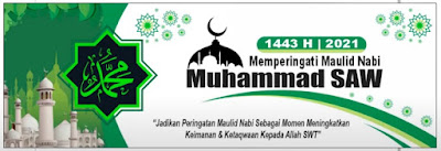 spanduk banner maulid nabi 2021 cdr - kanalmu