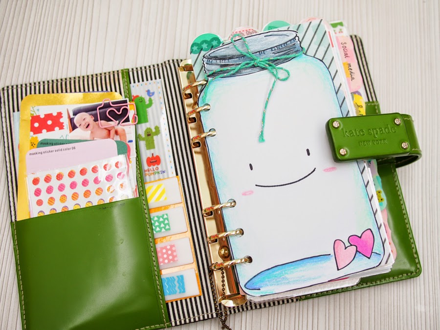 Happiness is Scrappy Planners More Pockets for Your Planners