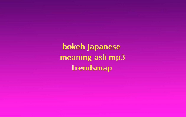 Download Downlot Bokeh Japan Pics