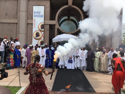 Photos of Ooni Of Ife and his crew 888
