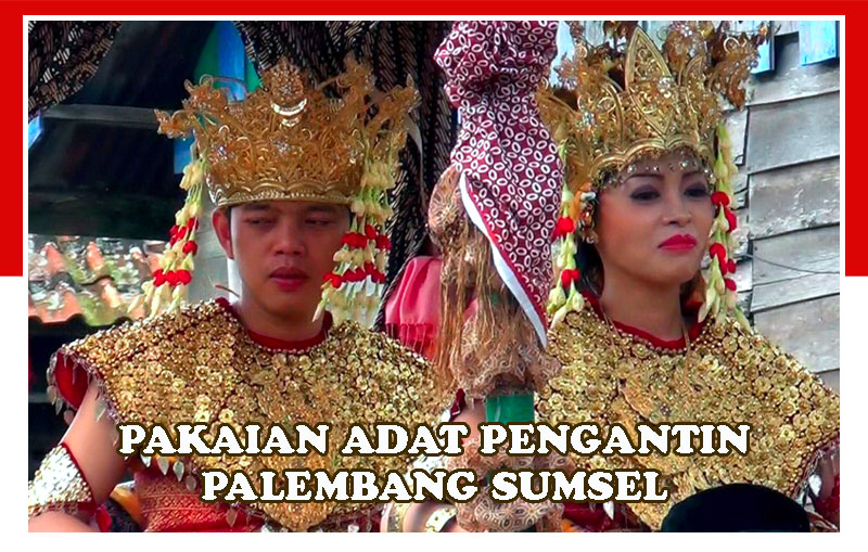 2 Jenis Pakaian Adat Sumatera Selatan Lengkap 