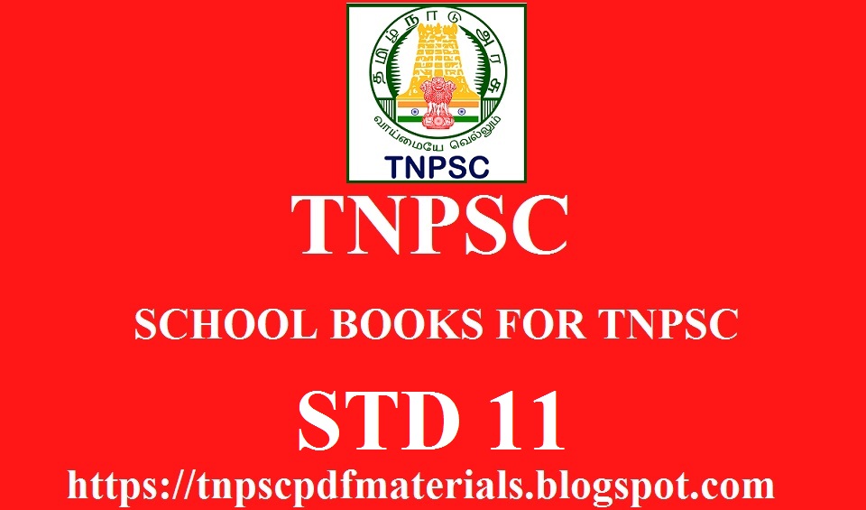Tamilnadu 11th New Books Free Download Samacheer Kalvi Textbooks pdf