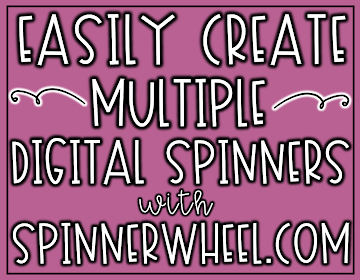 Easily Create Multiple Digital Spinners with Spinnerwheel.com. It is very similar to Wheel of Names!