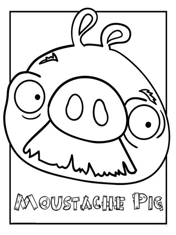 Kids Page: Angry Birds Coloring Pages