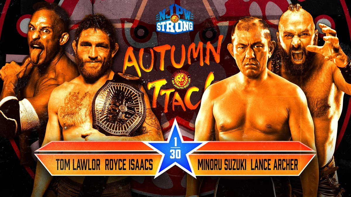 Lance Archer e Minoru Suzuki irão se reunir no NJPW STRONG Autumn Attack