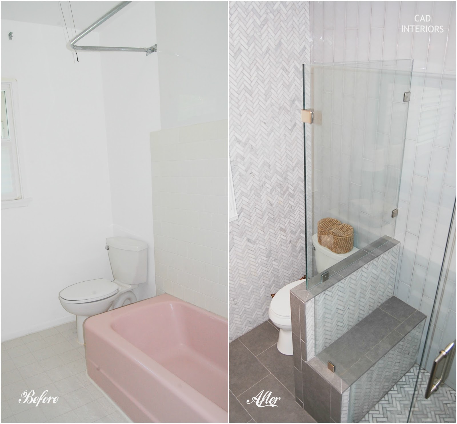 CAD INTERIORS main bathroom renovation modern transitional bathroom interior design
