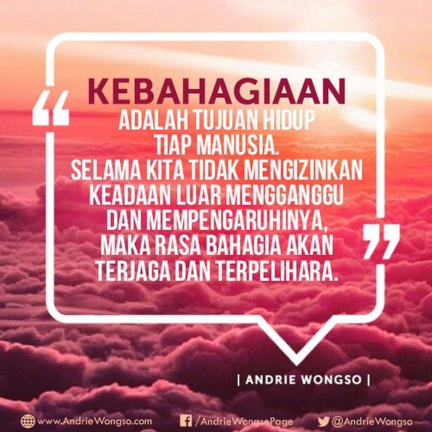 Kata Motivasi Hidup Bahagia Jangan Dengarkan Omongan Orang - desainer