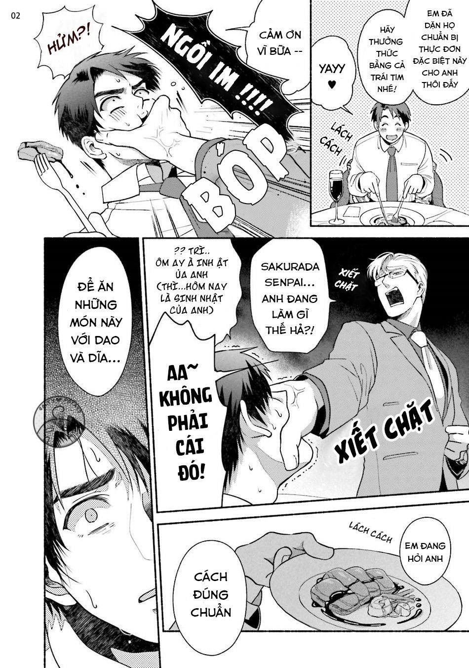Đọc truyện (SM) Kế Hoạch Cải Tạo Tiền Bối Sakurada - Chapter 3