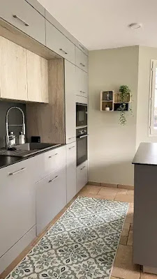 Kitchen floor space maximize