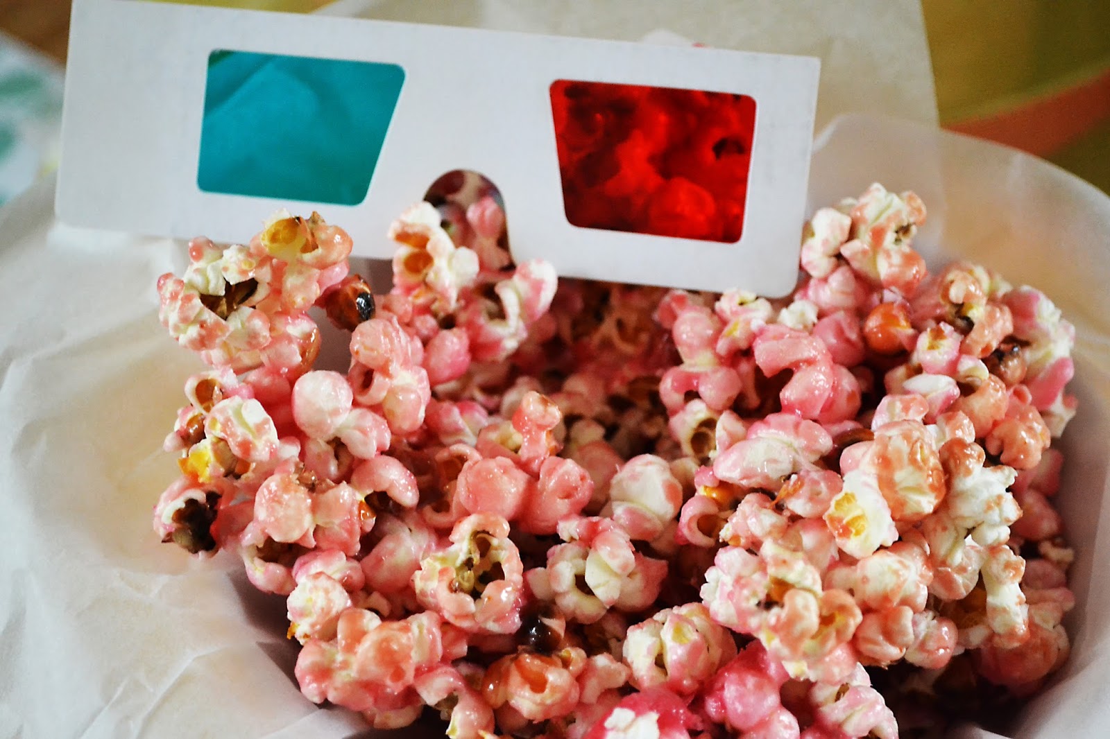 Recette Popcorn - Popcorn aux fraises Tagada - Le Grain Qui Pop