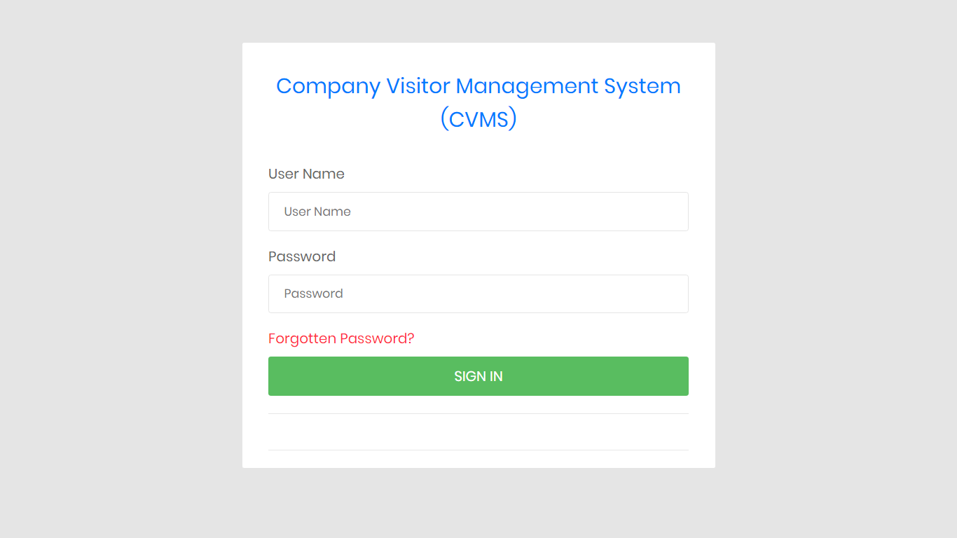 Apartment Visitor Management System In Php Mysql With Source Code Images