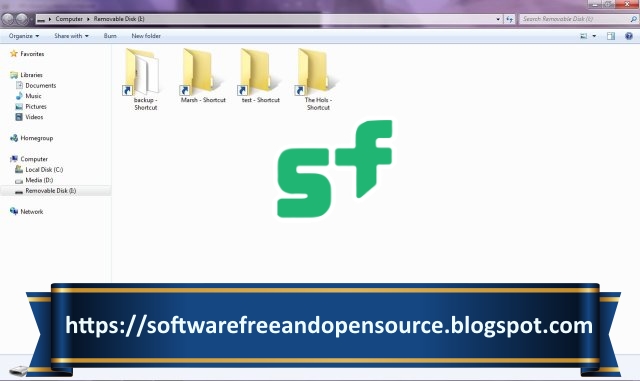 Come rimuovere il virus che trasforma le cartelle in collegamenti nella tua pendrive.