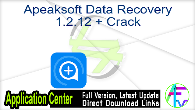 Apeaksoft data recovery 1 0 12 – data recovery toolkit windows 10