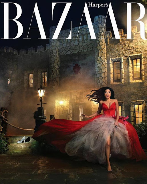 DIARY OF A CLOTHESHORSE MUST SEE Cardi B covers Harper’s Bazaar US