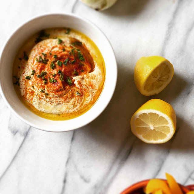 5Ingredient Hummus Mediterranean Diet What's in the fridge?