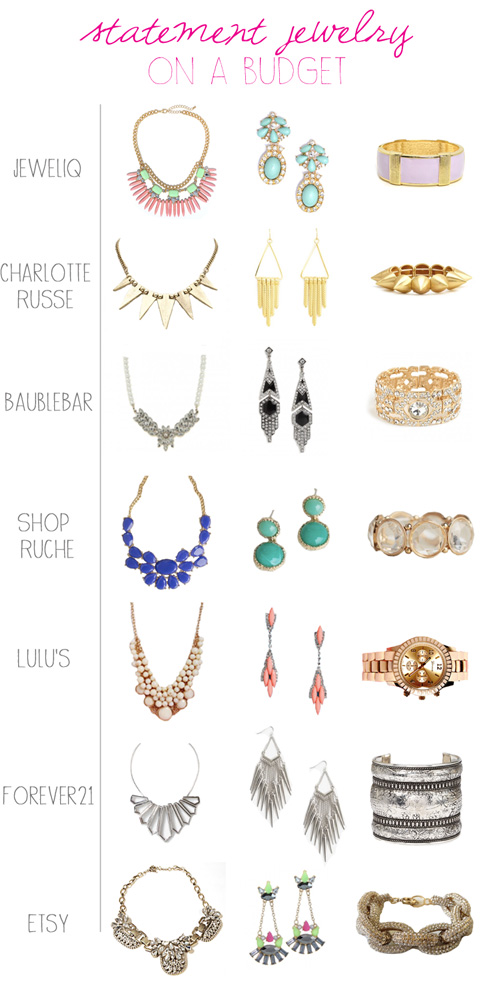 Shut Up and Make It: The Budget Friendly Guide to Statement Jewelry
