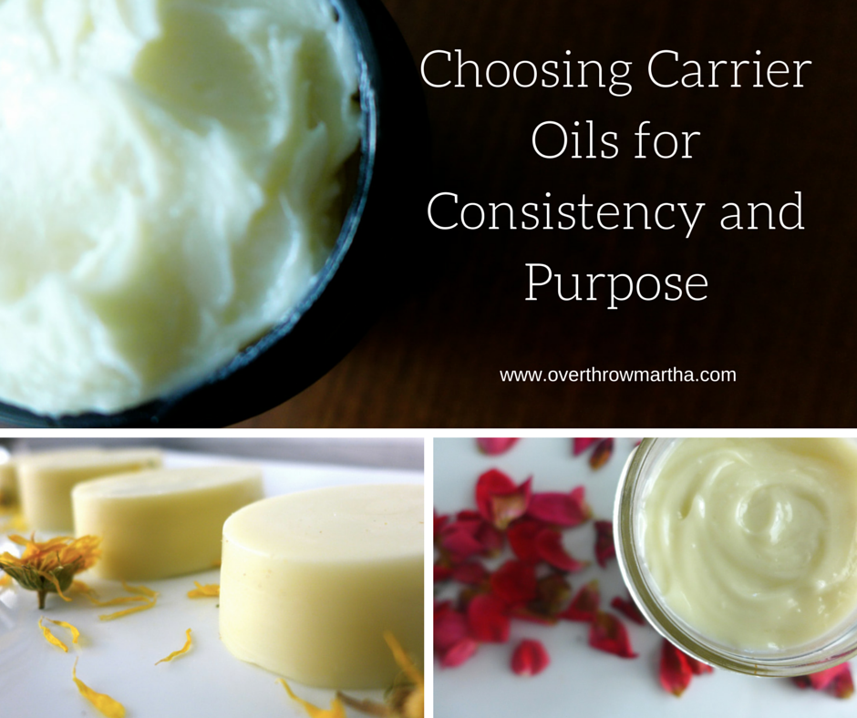 How to pick carrier oils for lotions, creams, salves, and more