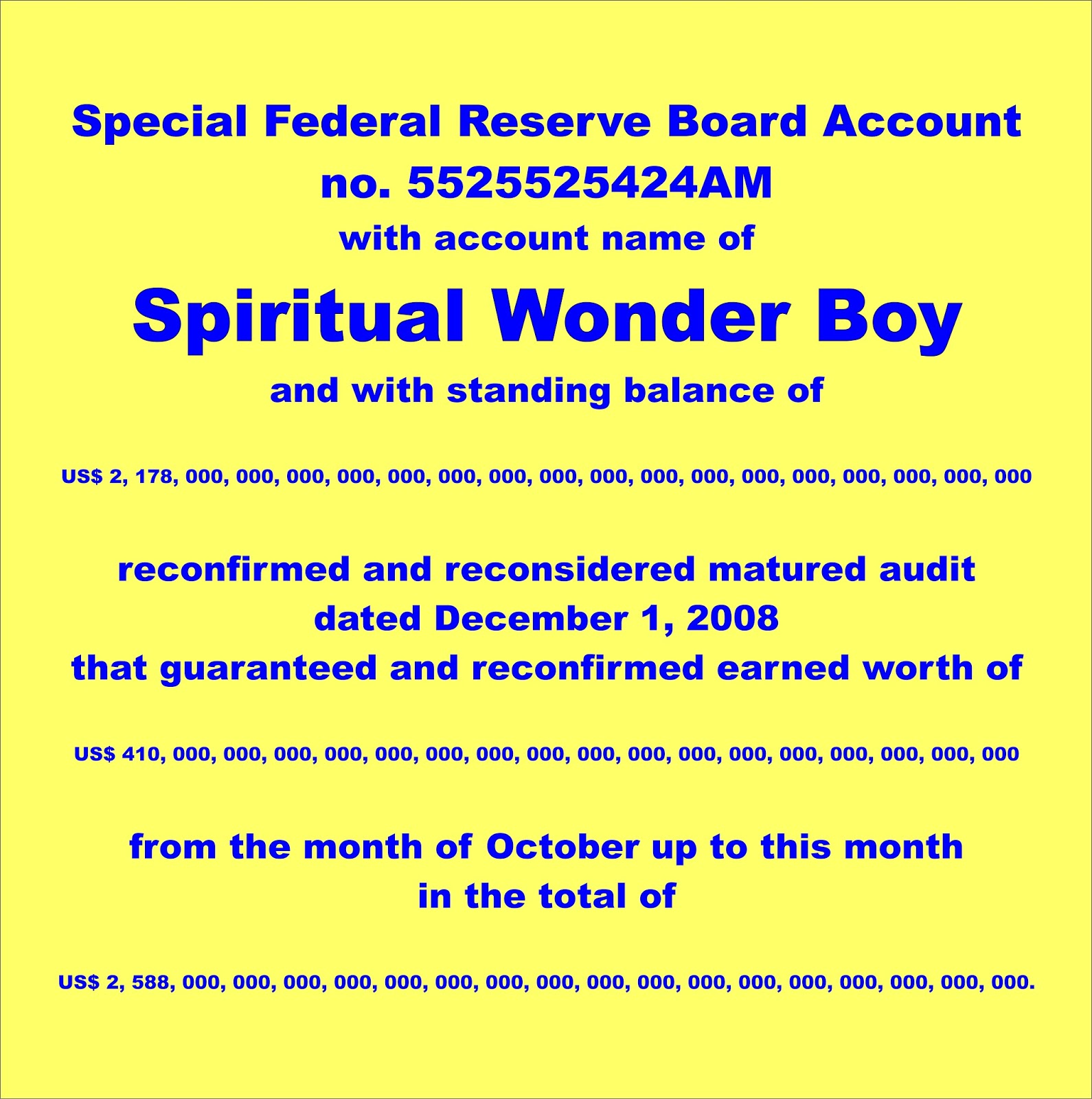 The White Spiritual Boy off-ledger black screen accounts  US%2BSpecial%2BFederal%2BReserve%2BBoard%2BAccount%2Bnamed%2BSpiritual%2BWonder%2BBoy.%2B%25231ab