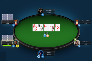 Fansport Poker Screen