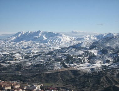 Vista panoràmica de Ramón Molina des de  La Font Roja.