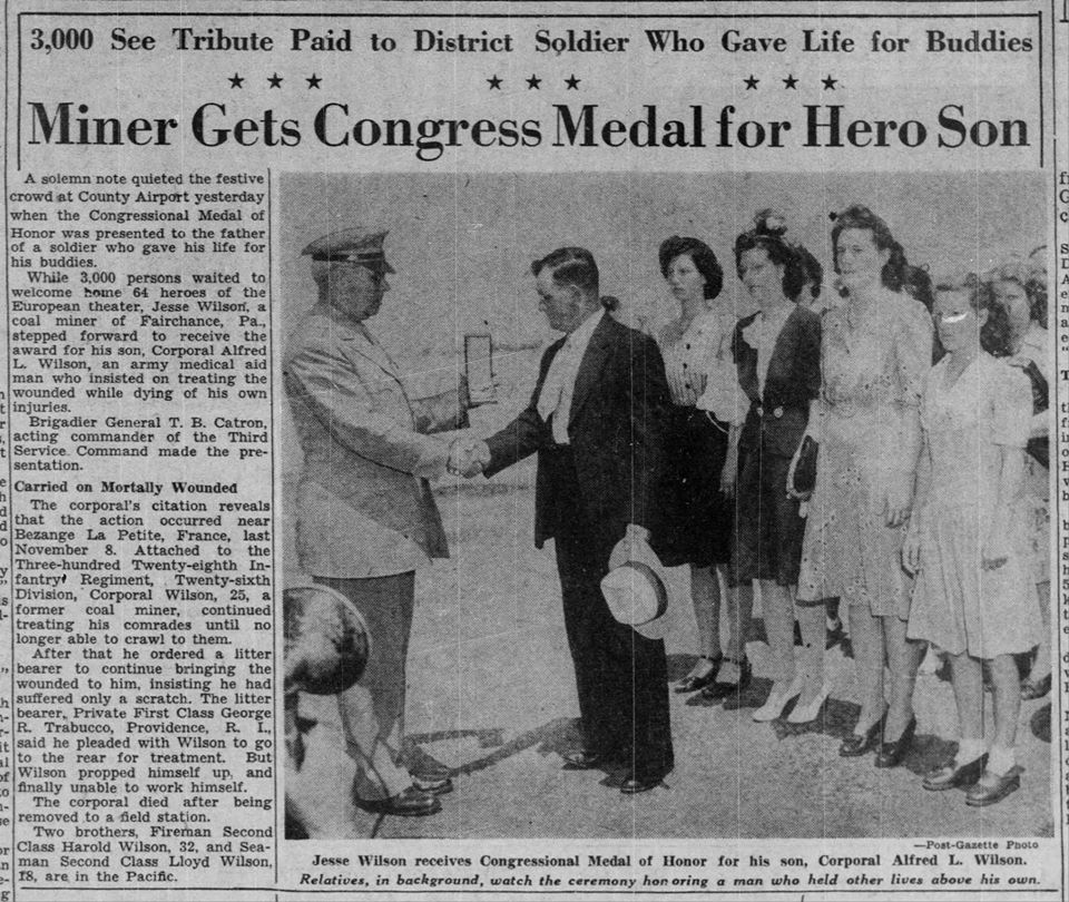 Weird WWII Medal of Honor Monday Alfred L. Wilson